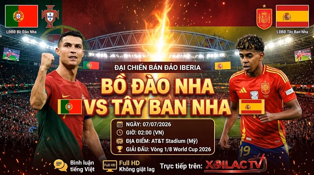 Nhận định Bồ Đào Nha vs Tây Ban Nha (02h00, 07/07): Đại chiến Iberia